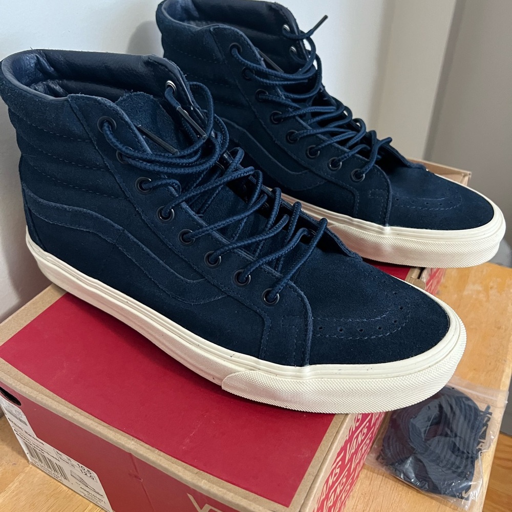 Vans SK8-HI (Reissue) Indigo/Suede Men US 10.5 / Women US 12